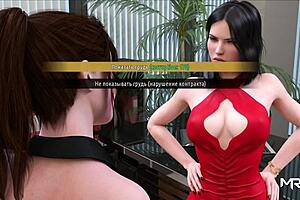 Fashion Business: Girl Reveals Breasts to Another