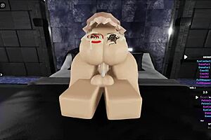 Blonde Succubus And Cat Boy Interaction