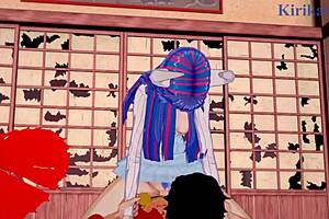 Ulti and Ms Valentine have intense sex with Luffy