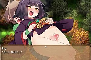 What scenes does the hentai game lolibabas of mayohiga have with mizuha?