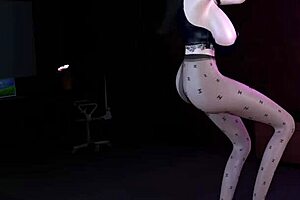 i tease the big cock with my 3d big boobs asian mature milf body