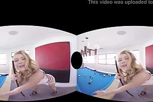 blonde harlot arya fae has valentine anal with you in vr
