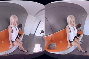 VR doorstep sales experience with 3D, 4K, and 60fps at Virtualrealporn.com