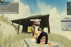 I watch this latina whore deepthroat and ride in roblox porn.