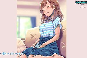 waiting for my turn in the anime hentai lineup