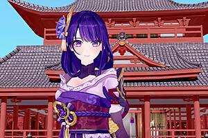 Raiden shogun screams in pov sex!