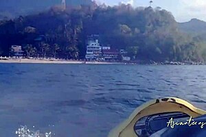 Did you enjoy the jet ski fun? Now watch the proper cumshot into her pussy