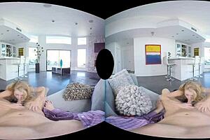 blonde harlot arya fae has valentine anal with you in vr