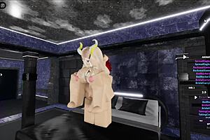 Blonde Succubus And Cat Boy Interaction