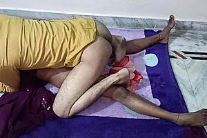 Housewife with an Indian look gets her ass fucked hard in a homemade video