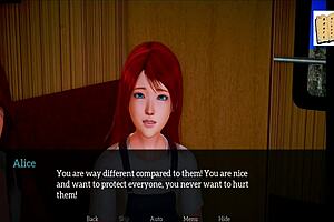 my new family explores 3d anime hentai with small tits