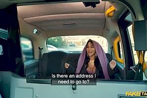 Fake Taxi Bengali Nurse Squeezes Big Cock into Tight Asian Pussy