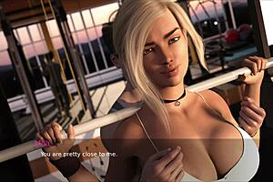 Adult visual novel with big tits cartoon star Summers gone 43