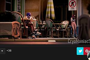 Juno and Ellie get fucked ass to ass