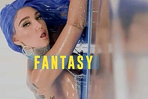 luna star swallows chris's big cock and fucks on the car 😍