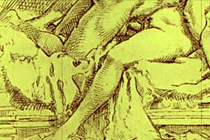 Vintage erotične skice oživijo vroče fantazije v retro stilu