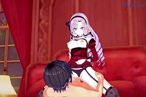 hyakumantenbara salome intense sex with big tits in nijisanji vtuber hentai 😈