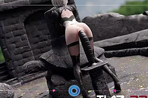 Collection of the best android porn with a cock hero