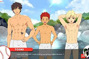 In the forest and hot springs, Ichiru takes me on this gay adventure in Bacchikoi part 3.