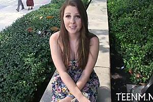 money for teen cali hayes in exchange for blowjob