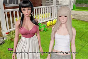 Ripples 40 - Huge Sexy 3D Cartoon Big Cock Clothes Ripped Outfit Tits Cumshot