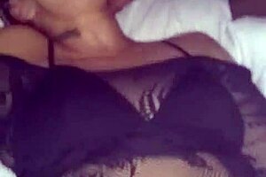 brook starr takes double cum shots from double bbc in hotel threesome