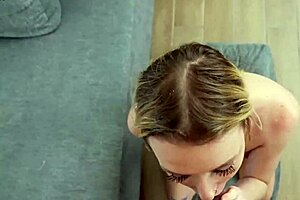 skye angel surprises casting agent with cock love