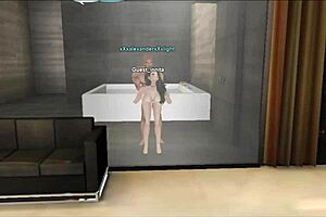 Imvu Sex With Alexander Light Xxx Posing And Fucking At His House