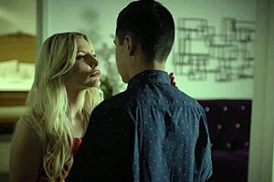 Mom in law seduces my girl's boyfriend, dang it, she's too hot with that big ass!