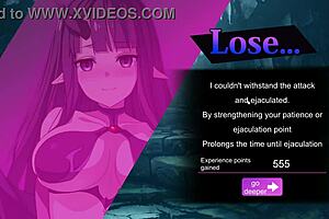 Pretty Lady's Footjob In Suc Dung Hentai Game!