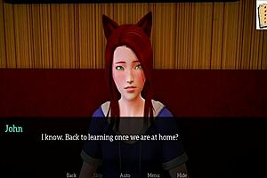 my new family explores 3d anime hentai with small tits