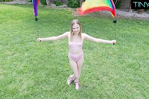 Coco Lovelock teases cock with tight pussy.