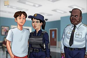 Summertime saga explodes with big tits action!