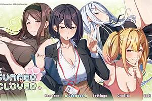 Summer Clover Huge Facial For Older Step Sister