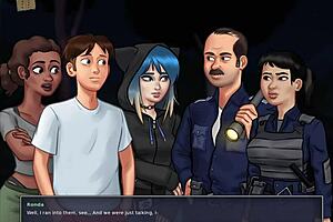 Summertime saga explodes with big tits action!