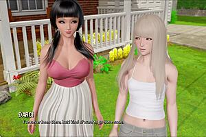 Ripples 40 - Huge Sexy 3D Cartoon Big Cock Clothes Ripped Outfit Tits Cumshot