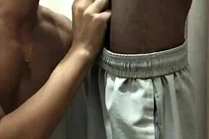 Secret encounter with a discreet guy at the train station.