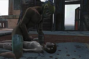 Intense Fucking in Fallout 4 Elie Pillars Scene
