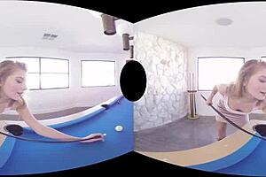 blonde harlot arya fae has valentine anal with you in vr