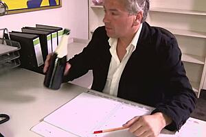 Amateur video with Lindsay Love, German office orgy