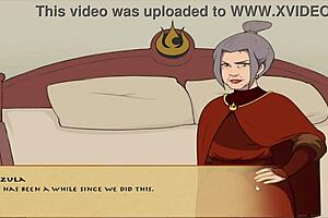 four elements trainer explores pussy with experience in anime hentai