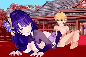 Raiden shogun screams in pov sex!