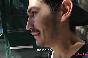 straight latino teen 18+ discovers hot gay sex in public