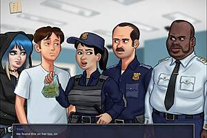 Summertime saga explodes with big tits action!