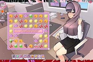 Tsundere Milf Boss Teases Massive Tits