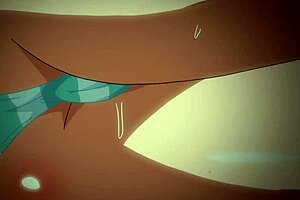 iizuka-senpai and blazer have a fun time in audio latino cap 01 😄