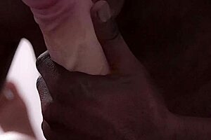 Black Man Sucks Big White Dick With Raw Intensity!