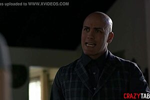Daddy's girl gets spanked and gaping by stepdad