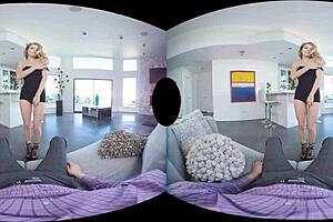 blonde harlot arya fae has valentine anal with you in vr