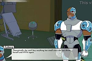 18titans part 21 - enjoying blackfire's charms